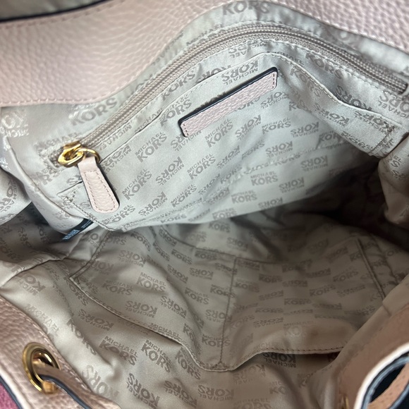 Michael Kors Backpack with Gold Bead Detail and matching wallet - Picture 9 of 16